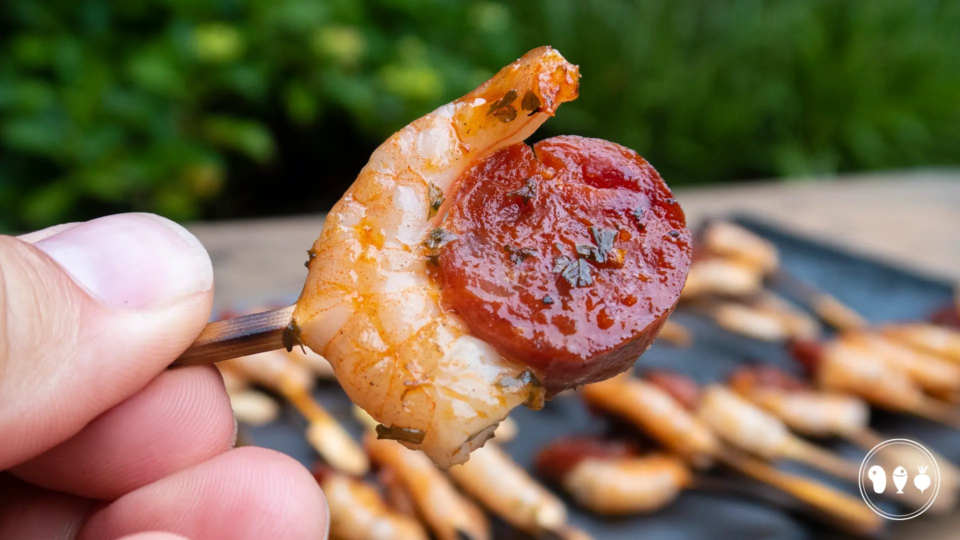 Vis-recept-garnaal-met-chorizo