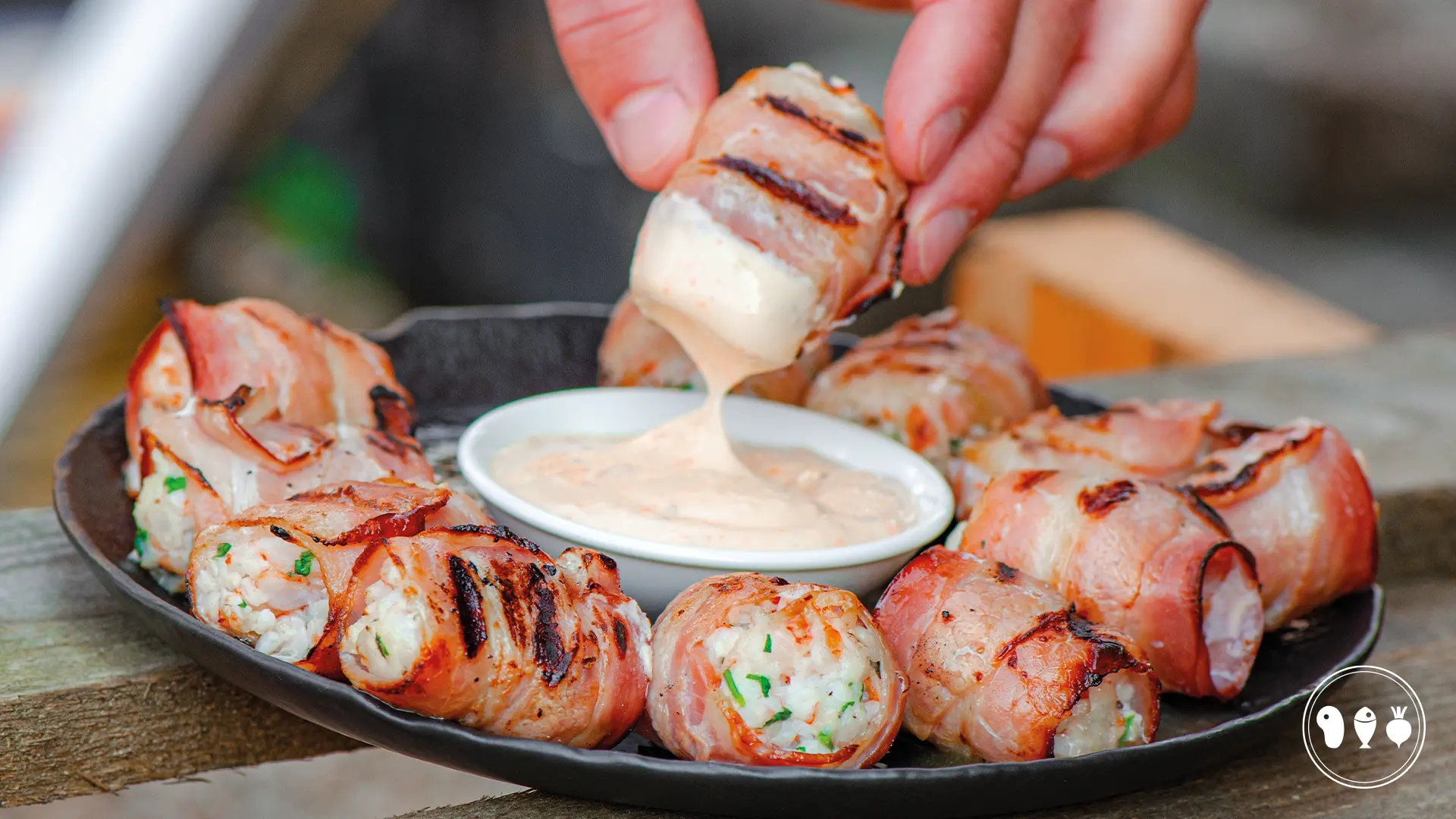 Vis-recept-garnalen-met-spek-van-de-bbq